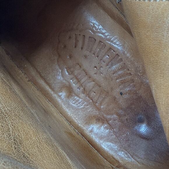 Florentini Baker Womens Ankle Boots Moto Leather Bootie Size 9 EU 39.5 Biker - Picture 6 of 9